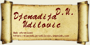 Đenadija Udilović vizit kartica